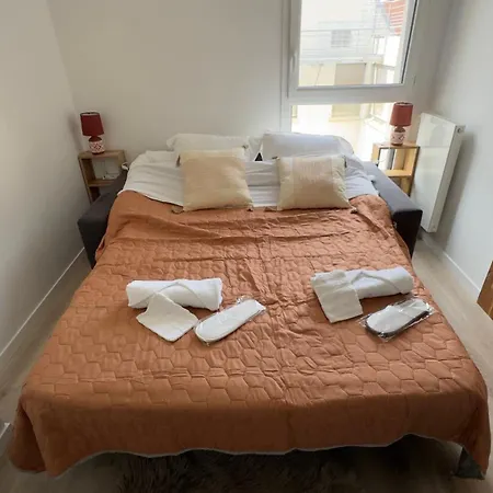 Familial Et Equipe Balcon Metro 7 Min Appartement Malakoff